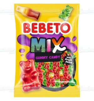 Bebeto Mix Bears & Cola Gummy Candy 2.82oz 12ct